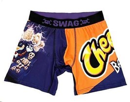 SWAG Cheetos Chester Bag of Bones Skeleton Halloween Colorful Boxers Men&#39;s NIP - £14.45 GBP