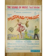 Vintage Piano Sheet Music Vocal Selections The Sound Of Music Richard Ro... - £11.67 GBP