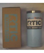 Insulated Skinny Can Holder Stainless Steel BLUE Ultra Truly White Claw ... - £21.51 GBP