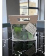 The Healing Garden Green Balance Travel Bag Shower Gel, Mist &amp; Lotion In... - $599.82 MXN