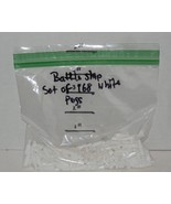 Milton Bradley Battleship game Replacement Set of 168 white Pegs - $96.23 MXN