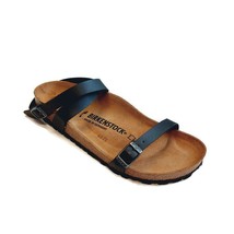 Birkenstock Daloa Ankle Strap Cork Footbed Leather Sandals EU 38 Womens 7-7.5 - £87.74 GBP
