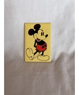 Vintage Mickey Mouse Compact Mirror 2&quot; X 3&quot;  1960s Walt Disney Souveneir - £6.16 GBP