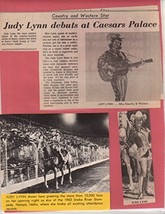Judy Lynn Country Music Las Vegas 1960&#39;s original clippings magazine photos #Q22 - £5.39 GBP