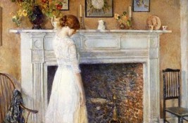 Art In the Old House by Childe Hassam Various Sizes Print Giclee Canvas - £7.62 GBP+