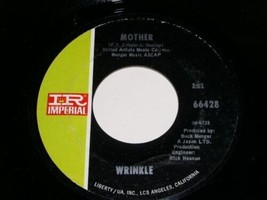 Wrinkle Mother Beautiful Lady 45 Rpm Record Vinyl Vintage Imperial Label - £19.97 GBP