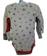 Carter ~ Baby Boy ~ 6 Months ~ 4 Pack ~ Holiday Theme Bodysuits ~ NWT - €25,68 EUR