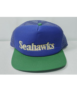 Vtg Seattle Seahawks Hat Cap New Era Dupont Visor Pro Design Official Tr... - $24.95