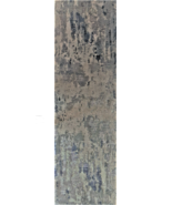 handmade modern abstract wool and bamboo silk luxury rug. 2&#39;10&quot;x 9&#39;4&quot;  - £1,099.84 GBP