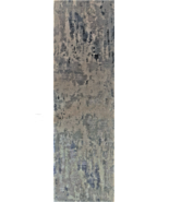 handmade modern abstract wool and bamboo silk luxury rug. 2&#39;10&quot;x 9&#39;4&quot;  - $1,400.00