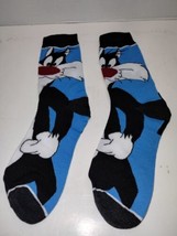 Sylvester Looney Toons Cat Novelty Socks Size 6-10 New In Package   - $5.90