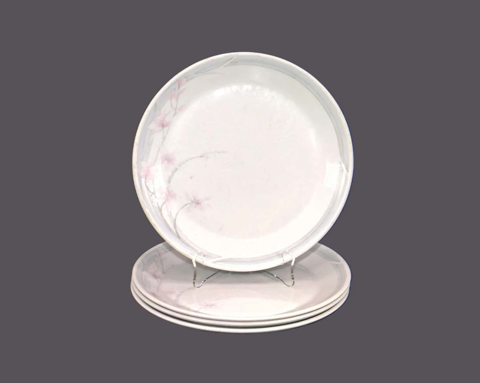 Four Royal Doulton Mayfair LS1052 stoneware salad plates made in England. - $84.15