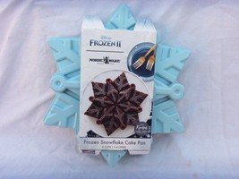 Disney Frozen 2 Nordic Ware Frozen Snowflake Cake Pan New Made In America - $19.75