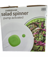 Farberware Salad Spinner Pump Activated Convenient Functional Easy to Use - $23.74