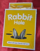 RABBIT HOLE &amp; Expansion Pack- The What Will Your Friends Fall for? Party... - $14.52