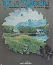 Tole World FEBRUARY 1983 Devoted to the Fine Art of Tole &amp; Decorative Painting - £1.39 GBP