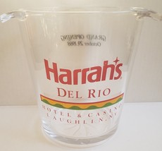 Vintage Harrah&#39;s Del Rio Hotel  Casino Laughlin Grand Opening Oct 29 1988 Bucket - £79.66 GBP