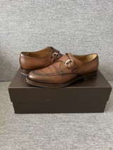 Gucci $850 Brown Leather Men Shoes Size 7 UK. Pre-owned! - $292.05