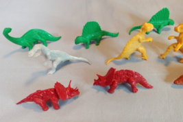 Dinosaur Plastic Toy Lot 1960s MPC Marx etc Vintage - $23.71