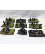 (9) Flames Of War World War II Tray Infantry Miniatures - $378.14 MXN