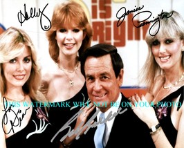 BOB BARKER w MODELS SIGNED AUTOGRAPH 8x10 RP PHOTO THE PRICE IS RIGHT GA... - $19.99