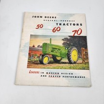 John Deere 50 60 70 tractor General Purpose sales brochure 39 pages - $69.29
