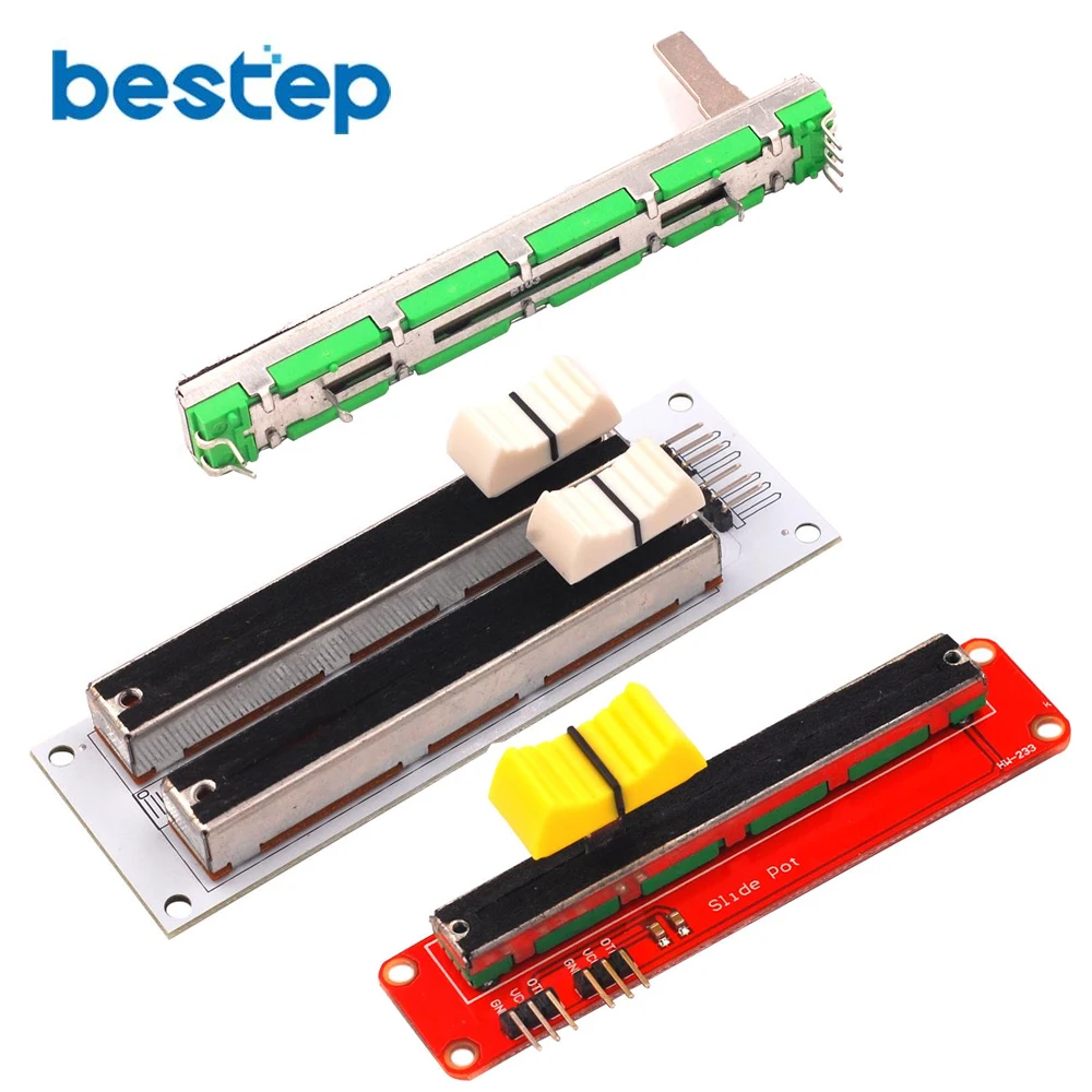 Electronic Building Block 10K Double Row Sliding Linear Potentiometer Module For - £6.52 GBP+