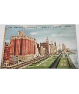 Vintage The Stevens Chicago World’s Largest Hotel Postcard - $9.59 CAD