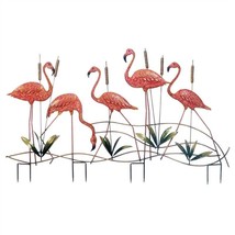 Pink Flamingo Garden Stake Decor - £72.80 GBP