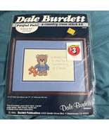 Dale Burdett Cross Stitch Kit Tedrick Pal 8&quot; x 5&quot; CK313 Pitiful Pals 198... - $21.71 CAD