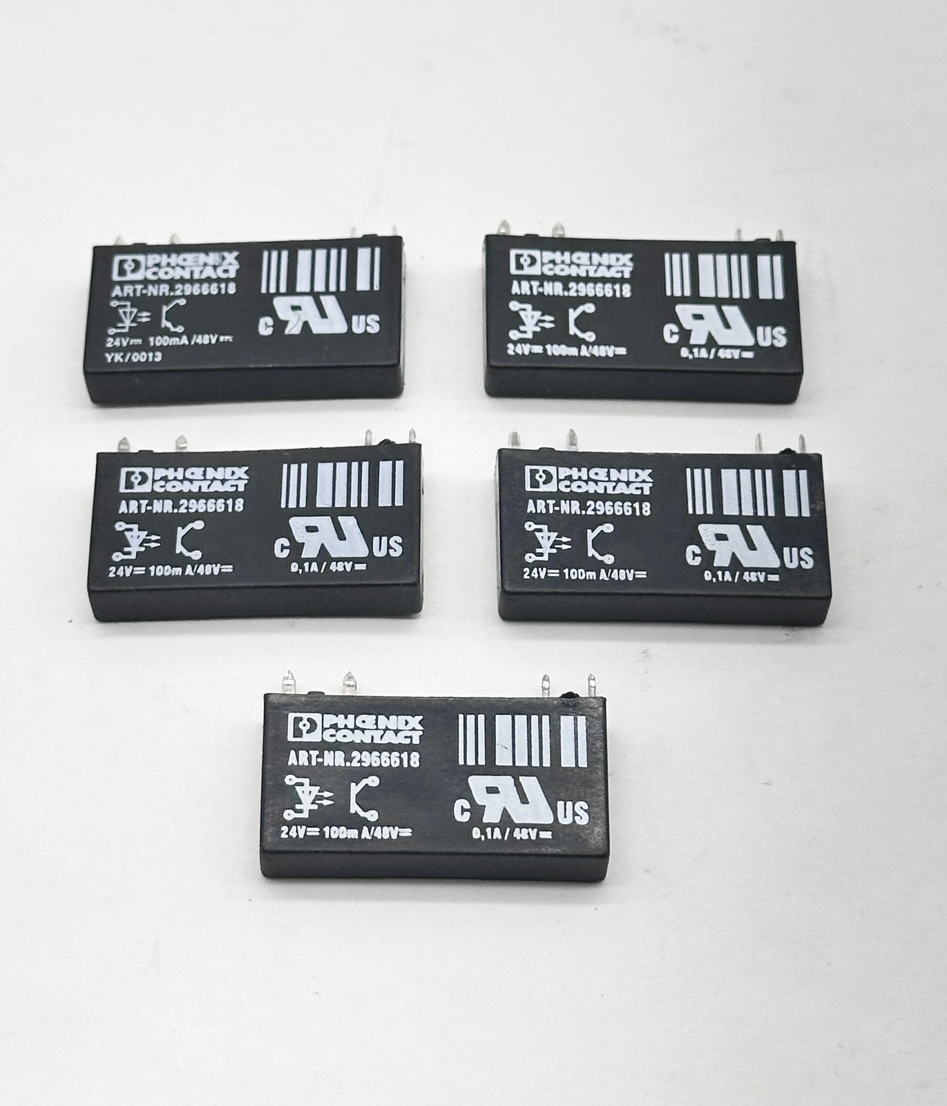 Phoenix Contact 2966618 Solid State Power Relay 24VDC 48V 100mA 4Pins Lo... - $119.00
