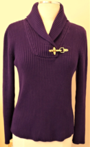 Lauren Ralph Lauren Sweater Sz- L Purple - £30.03 GBP