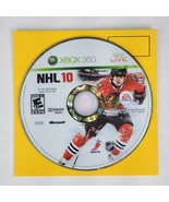 NHL 10 Hockey Microsoft Xbox 360 2009 DISC ONLY Video Game Sports Loose ... - $4.00