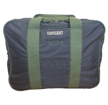 Lands’ End Direct Merchants Travel Bag Luggage Blue Nylon Unisex 18x15x6 US made - £26.03 GBP