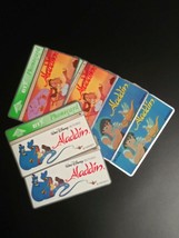 Walt Disney Aladdin BT Phone Card Lot (Qty 6, 3 Different Styles) Used - £11.71 GBP
