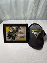 Lot Of Monster Jam Black Hat Signed By Grave Digger And MotoGP Photo In ... - $58.04