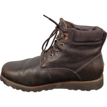 UGG Waterproof Work Boots Mens Size 13 Brown Sherpa Lined Seton TL EUC - £59.03 GBP