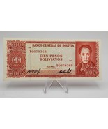 Bolivia Banknote 100 Pesos Bolivianos 1962 P-163  UNC - £7.74 GBP