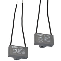 2-Pack Replacement Capacitor 2.5uf 2-Wire CBB61 for Harbor Breeze Ceilin... - £18.32 GBP