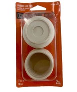 Everbilt 1-1/2” 2 Pack Off-White Rubber Leg Caps Tips Anti-Skid Furnitur... - €6,80 EUR