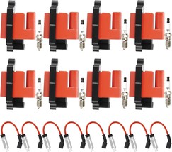 Red Ignition Coil Pack + Iridium Spark Plugs for 03-06 Chevy Avalanche 1... - $244.91