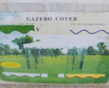 The Original 10 Foot x 10 Foot Canvas Gazebo Cover Green--FREE SHIPPING! - $29.65