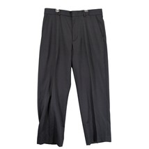 Banana Republic Men&#39;s 34x29 Black Wool Pinstripe Dress Pants Dapper Form... - $30.00