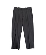Banana Republic Men&#39;s 34x29 Black Wool Pinstripe Dress Pants Dapper Form... - $40.85 CAD