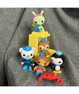 Small Lot Mattel Octonauts Figures And Crab And Repair vehicle - 2008/20... - $38.01 CAD