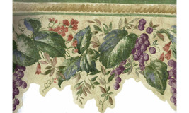Violet Grapes Plant KR75118 Wallpaper Border - £23.91 GBP