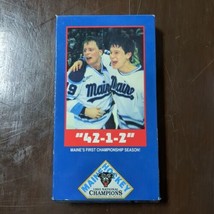 42-1-2 Maine&#39;s First Championship Season 1993 University Maine NCAA Hock... - $39.57