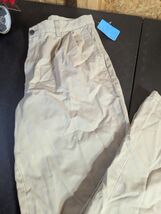 St Johns Bay Mens Casual slacks Pants Khaki Size 34 x 34 Cotton Straight... - $19.45 CAD