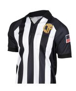 Smitty | CIF-151 | Mesh Football Referee Shirt Short Sleeve USA Flag - $77.01 CAD