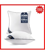 Elegant 18x18 Pillow Inserts Set of 2 - Plush Down Alternative for Comfort - $645.29 MXN